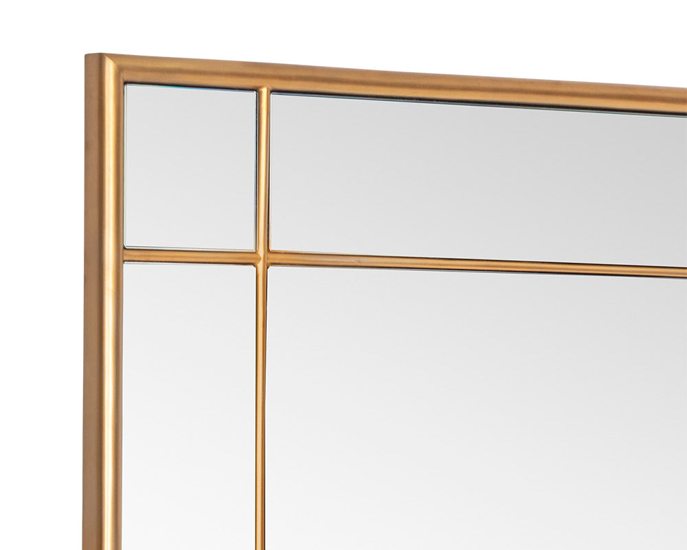 Pasadena Wall Mirror - Brass