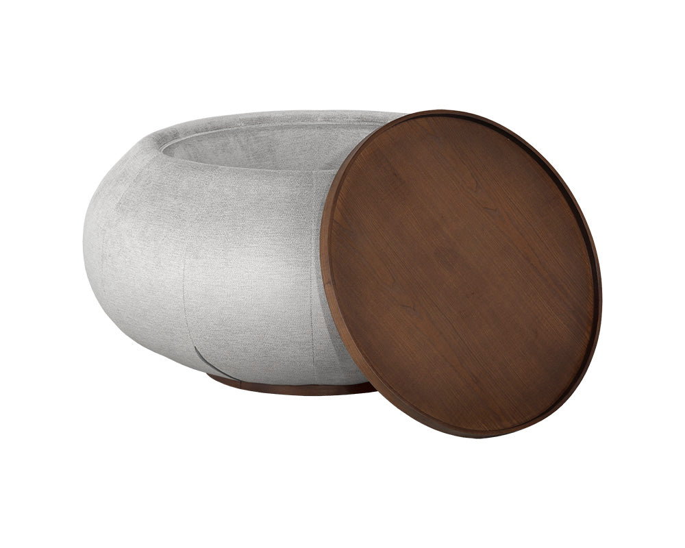 Zenzi Storage Coffee Table - Polo Club Stone