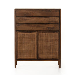 Sydney Tall Dresser-Brown Wash by Four Hands