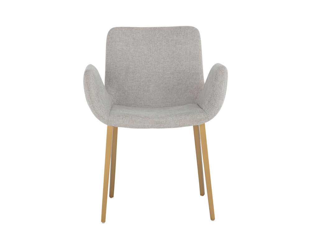 Lucano Dining Armchair - Belfast Heather Grey