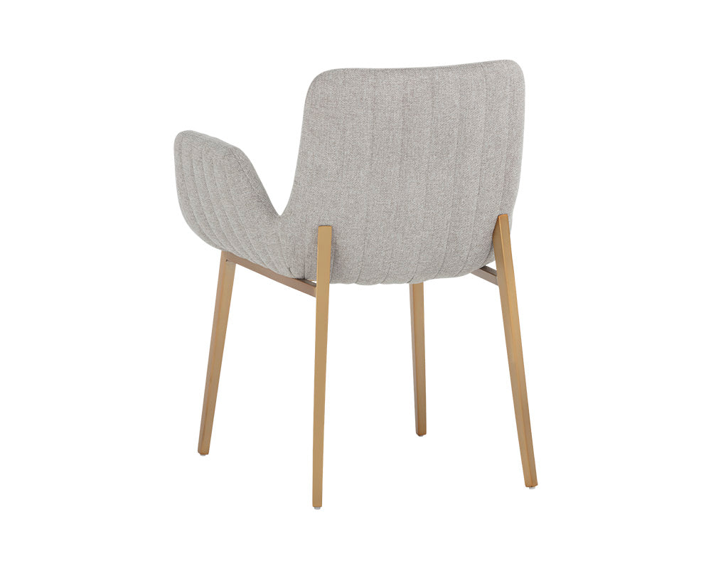 Lucano Dining Armchair - Belfast Heather Grey