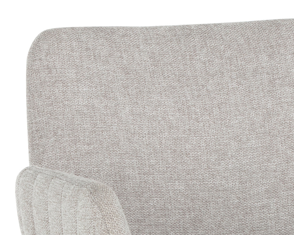 Lucano Dining Armchair - Belfast Heather Grey