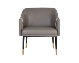 Carter Lounge Chair - Napa Taupe / Napa Stone