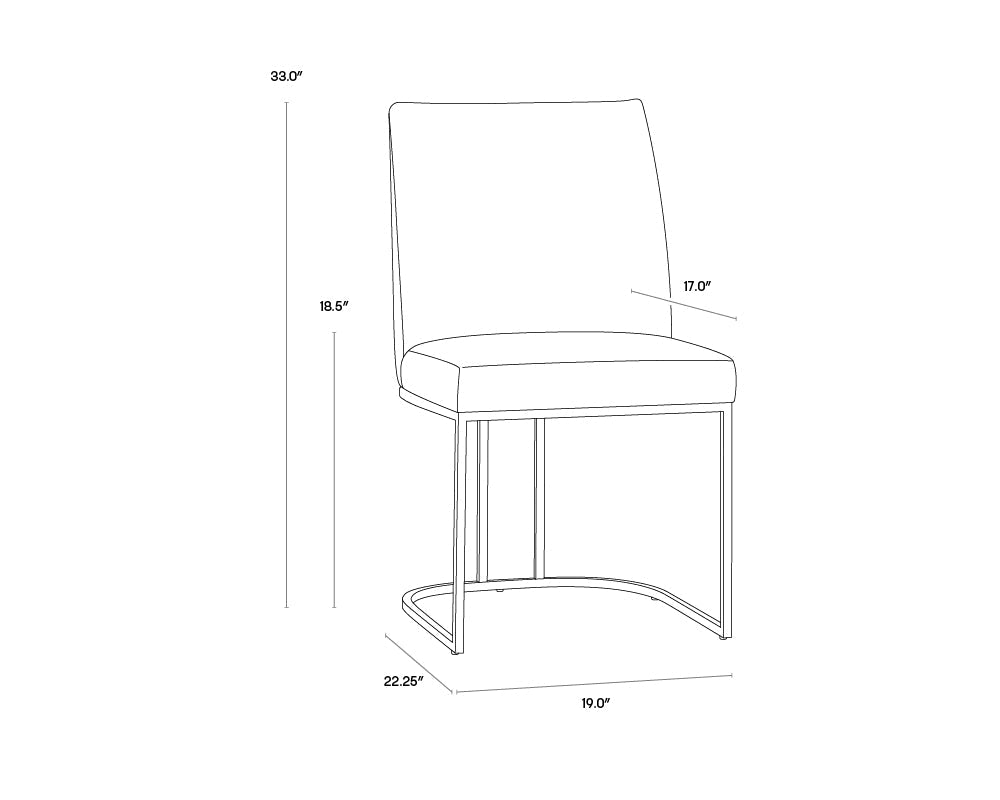 Rayla Dining Chair - Belfast Oyster Shell