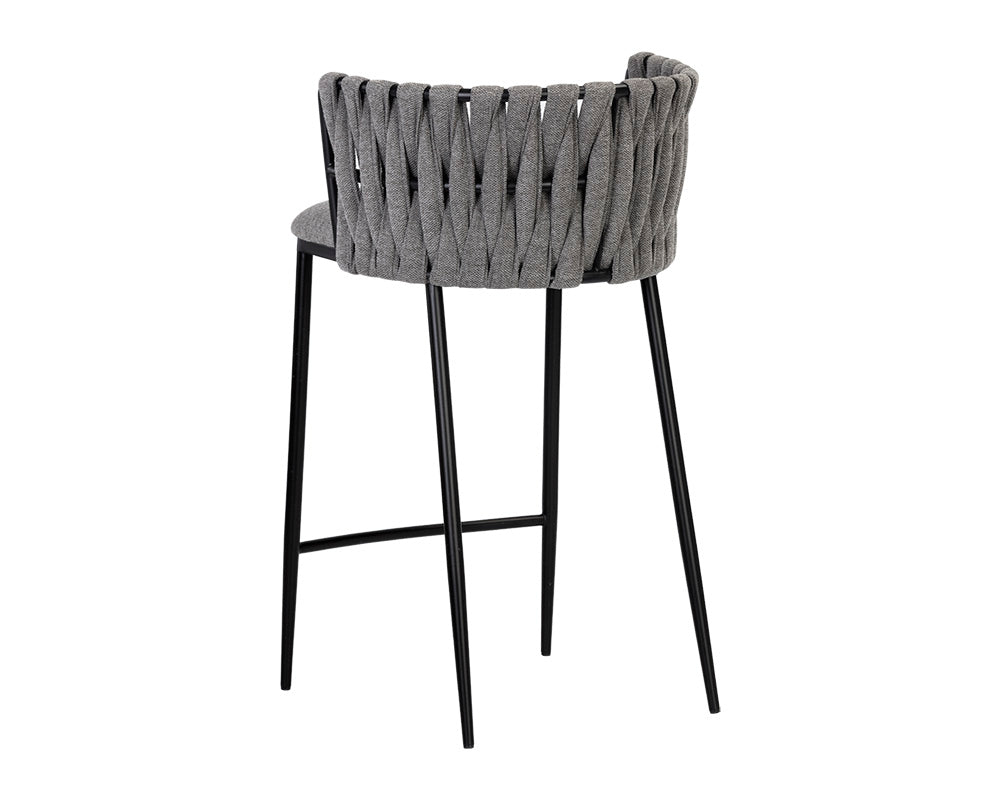 Sarai Counter Stool - Belfast Koala Grey