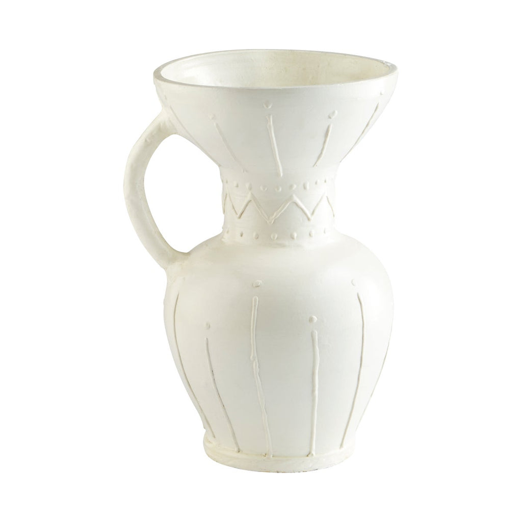 Ravine Vase, White - Large