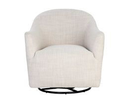 Silvana Glider Lounge Chair - Moto Stucco