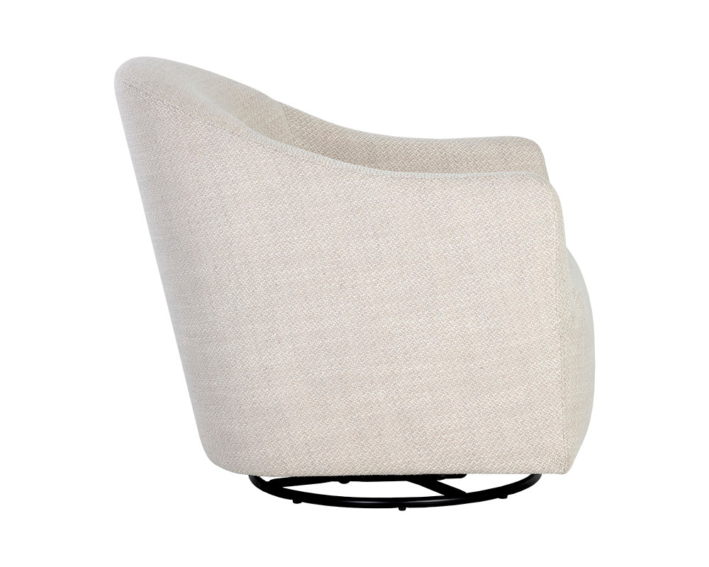 Silvana Glider Lounge Chair - Moto Stucco