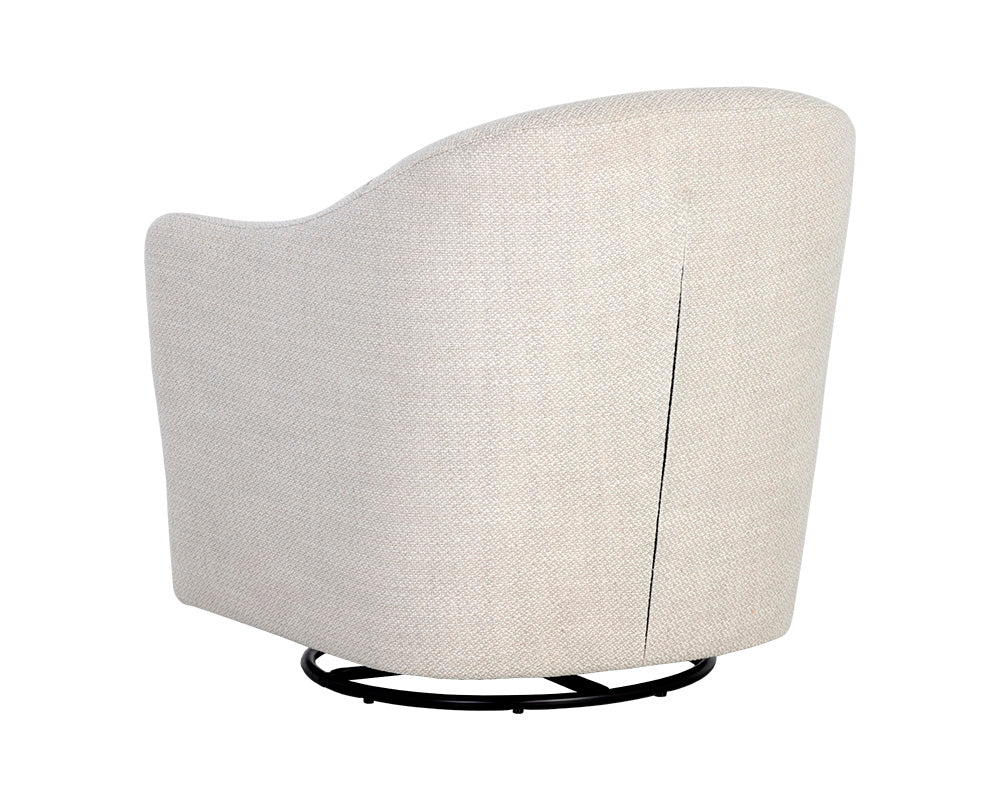 Silvana Glider Lounge Chair - Moto Stucco