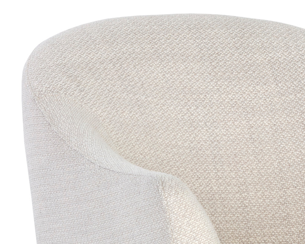 Silvana Glider Lounge Chair - Moto Stucco