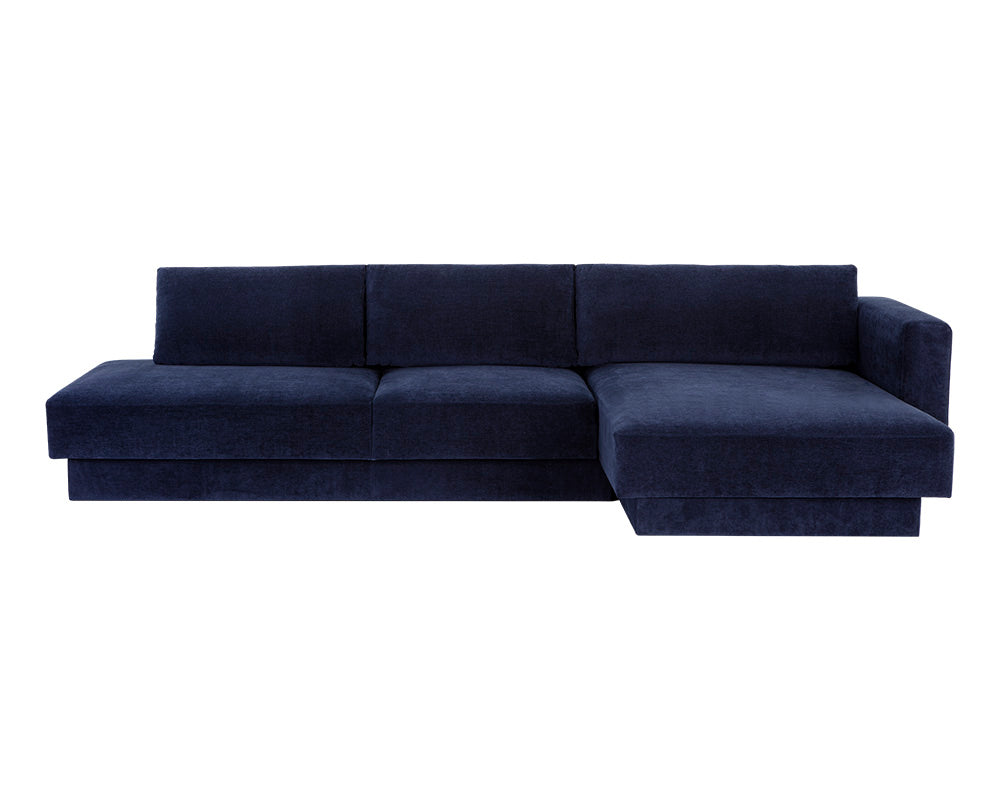 Tecoma Sofa Chaise - Raf - Danny Navy