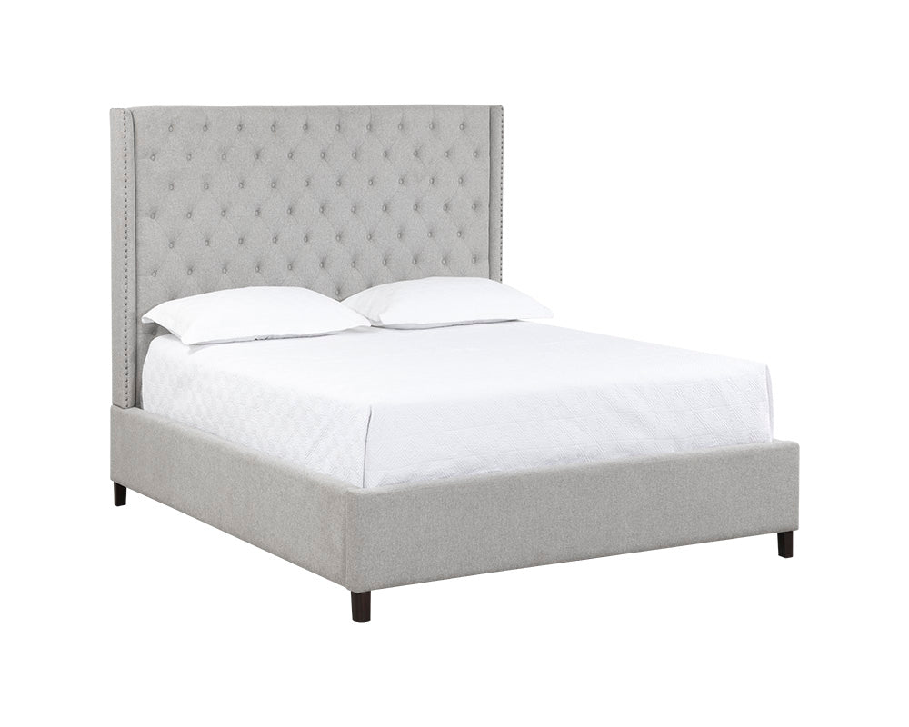 Devon Bed - Queen - Belfast Heather Grey