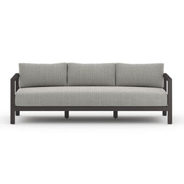 Sonoma Outdoor Sofa-88"-Bronze/Faye Ash by Four Hands