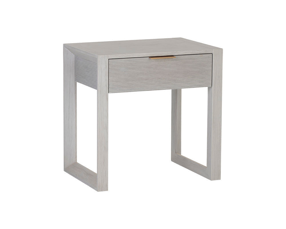 Cordoba Nightstand - Pearl River Grey