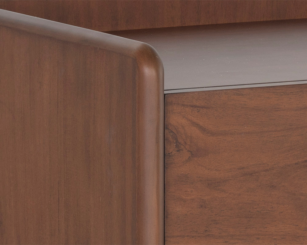 Moretti Nightstand - Walnut