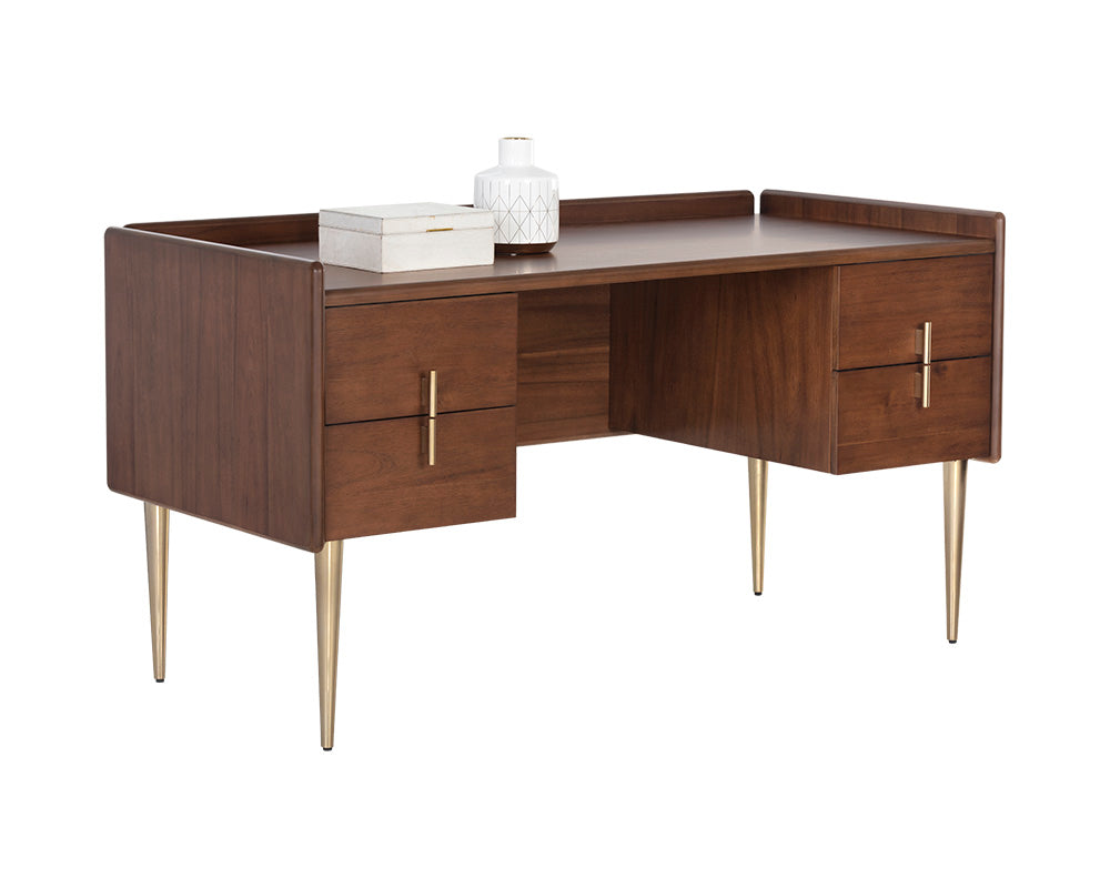 Moretti Desk - Large - Walnut