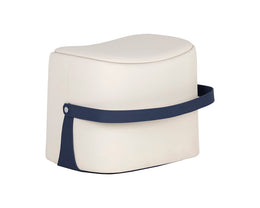 Esma Ottoman - Beige / Navy