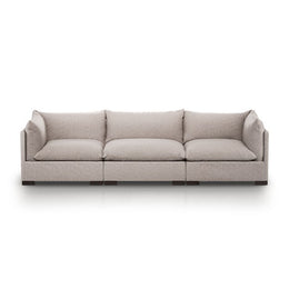 Westwood 3 Piece Sectional-Bayside Pebble