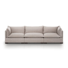 Westwood 3 Piece Sectional-Bayside Pebble by Four Hands