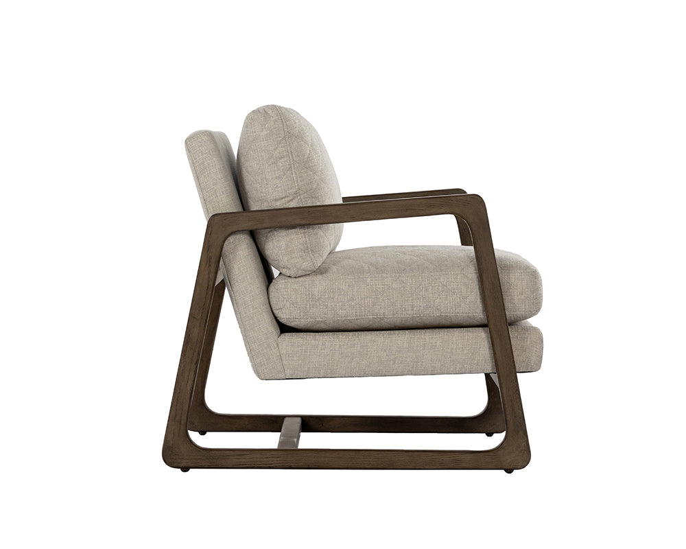 Catalano Lounge Chair - Graph Fog