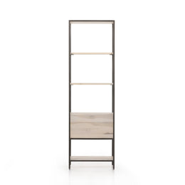 Trey Bookshelf - Dove Poplar by Four Hands