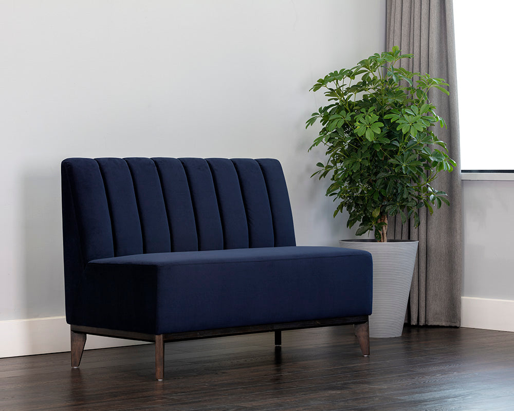 Kosovo Modular Banquette - Bench - Abbington Navy