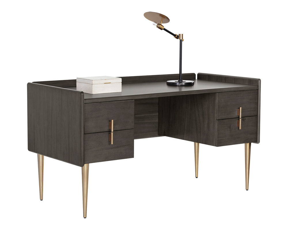 Moretti Desk - Large - Tundra Grey