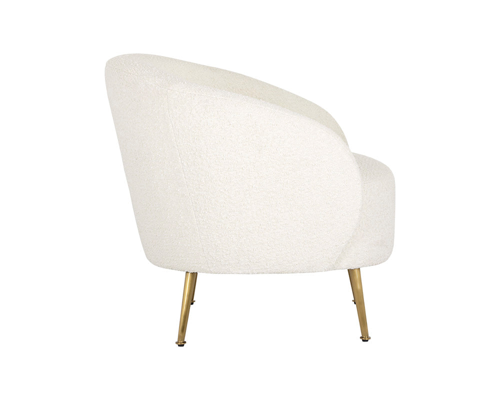 Clea Lounge Chair - Altro White