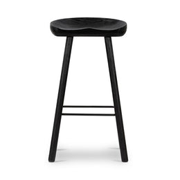 Barrett Stool-Matte Black Parawood-Bar