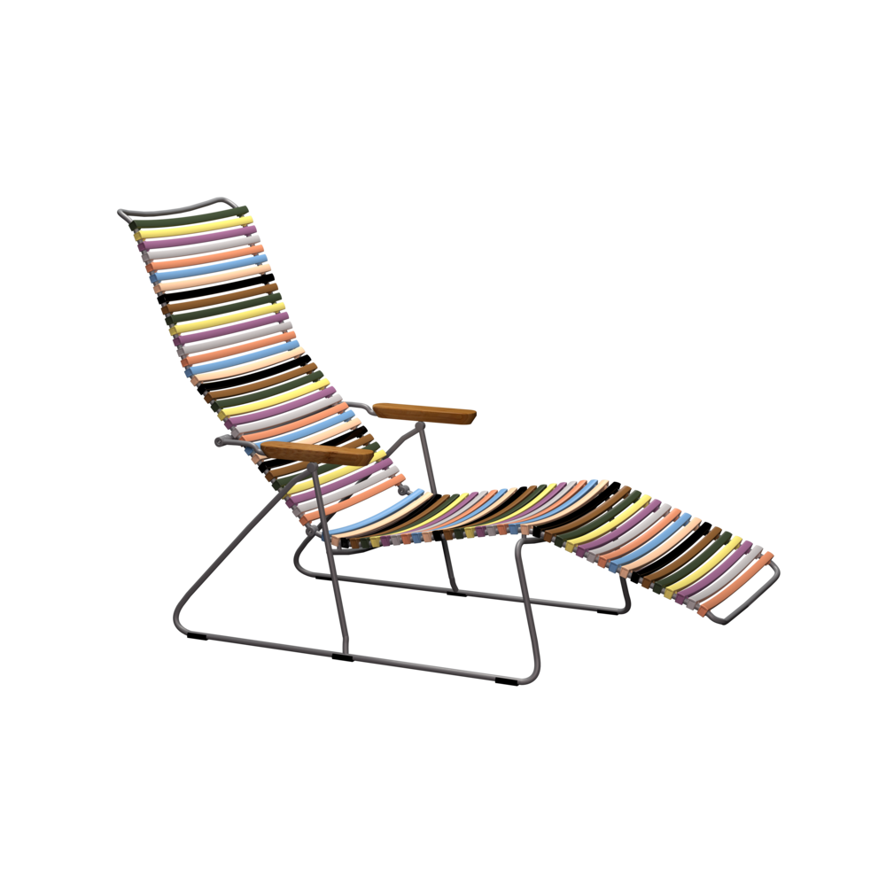 Click Sunlounger - Multi Color 1, Set of 2