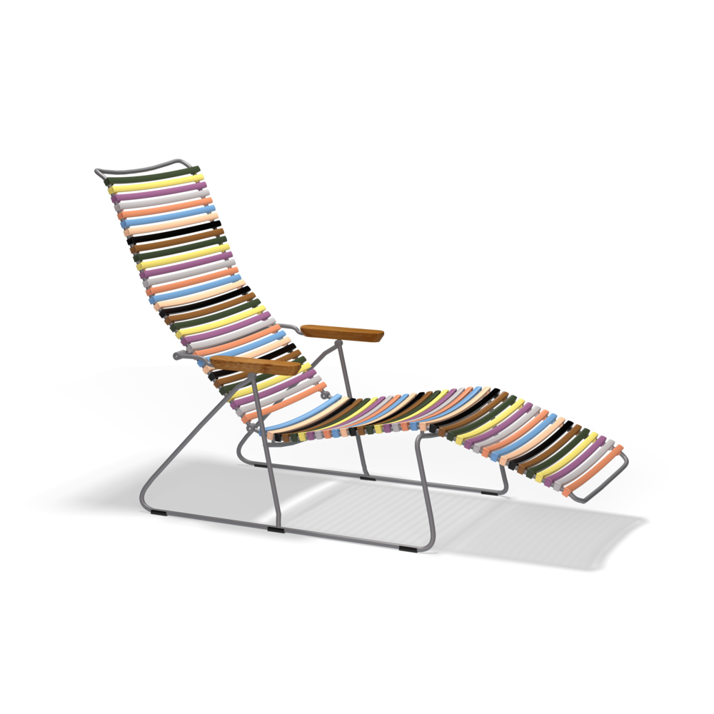Click Sunlounger - Multi Color 1, Set of 2