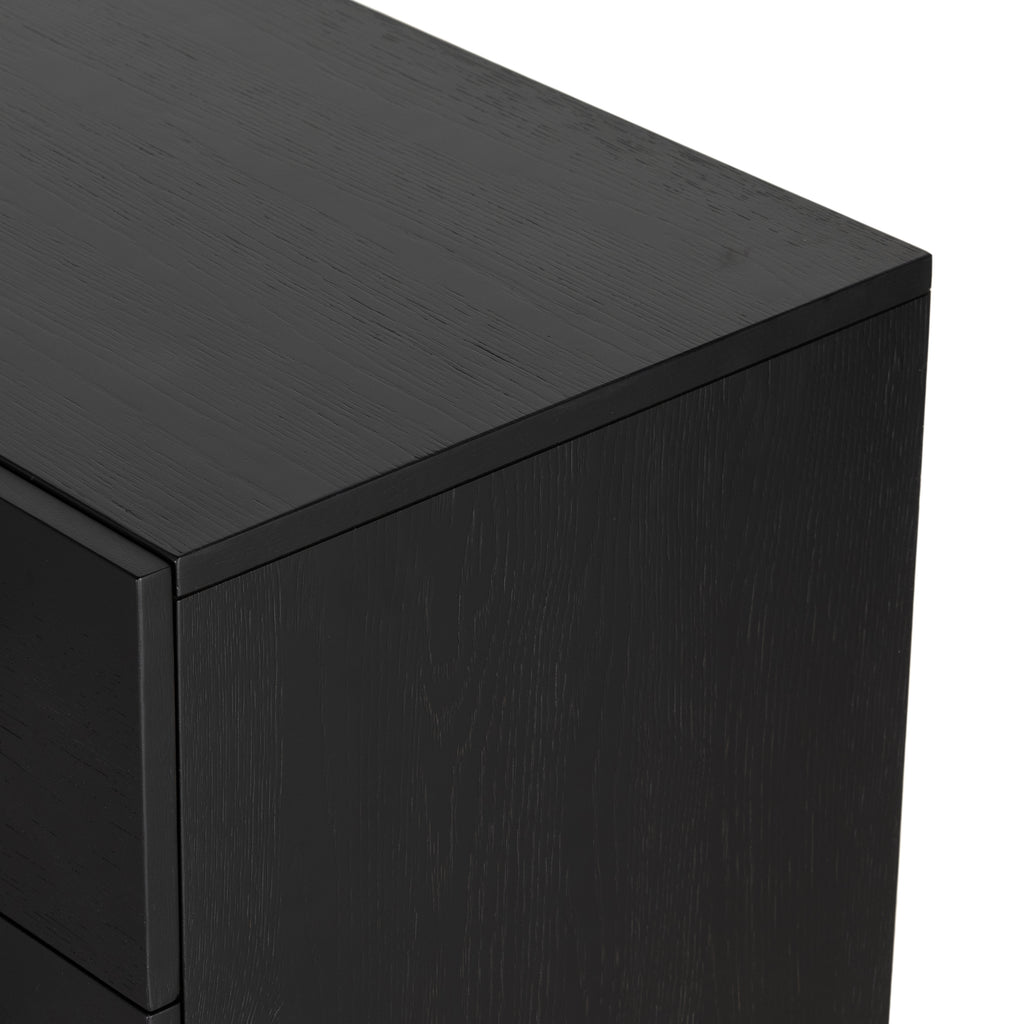 Rosedale 3 Drawer Dresser-Ebony Oak