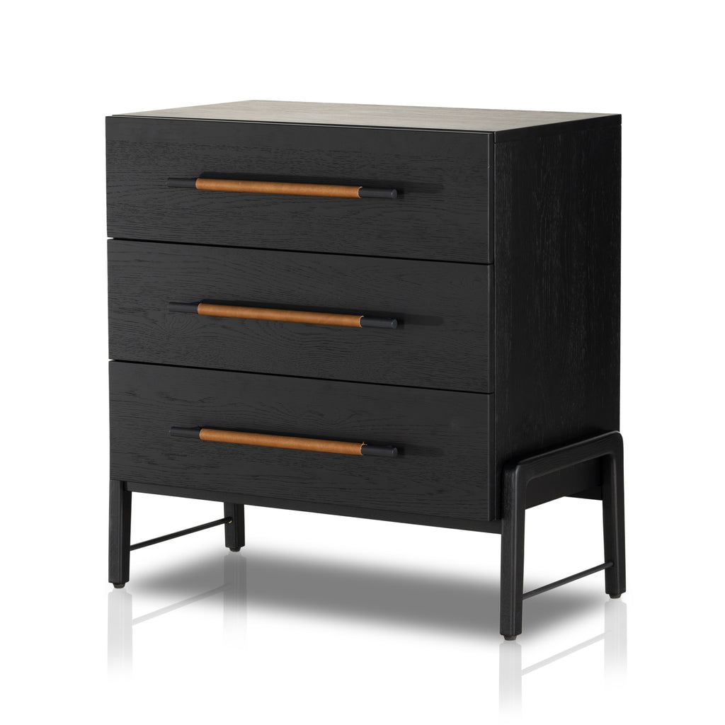 Rosedale 3 Drawer Dresser-Ebony Oak