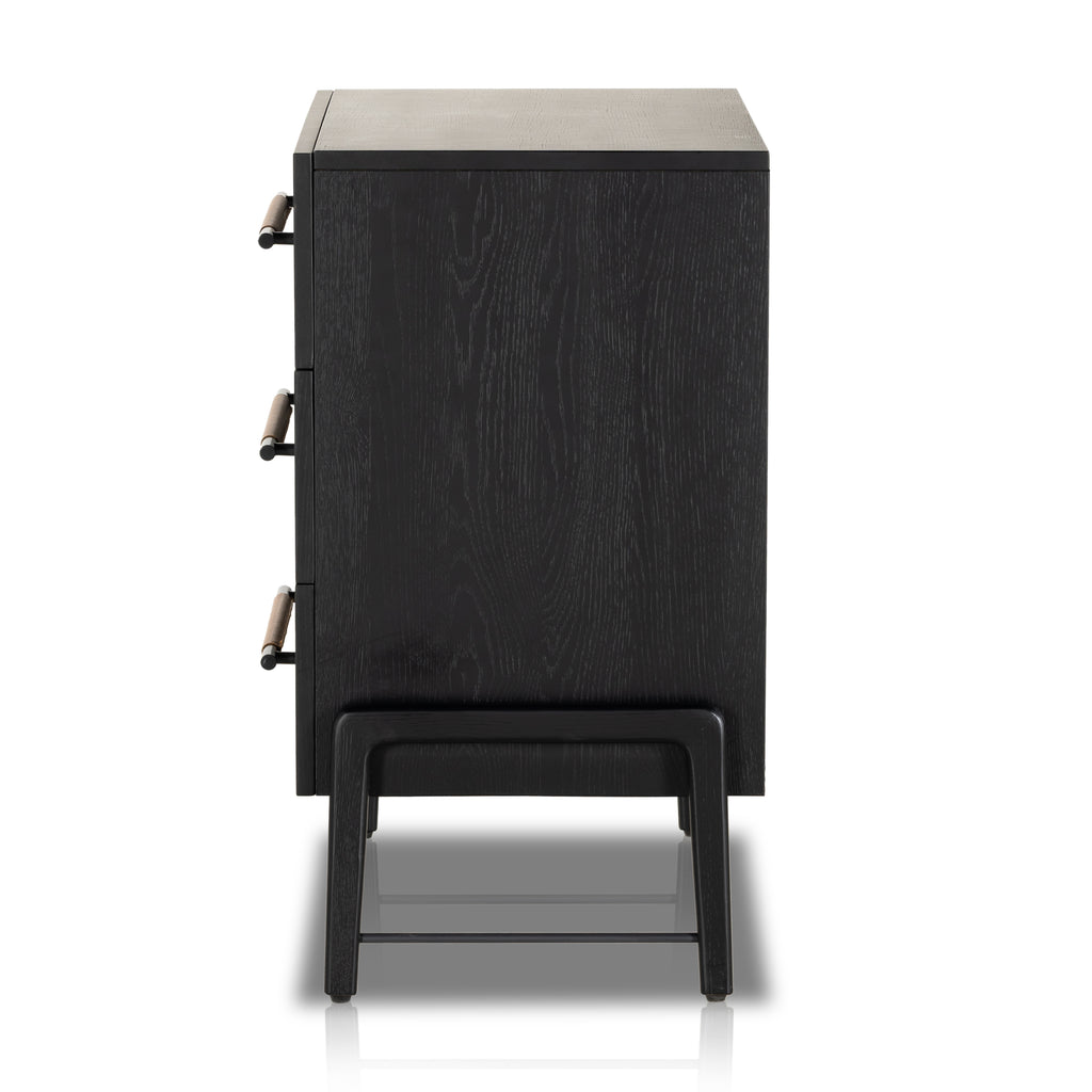 Rosedale 3 Drawer Dresser-Ebony Oak