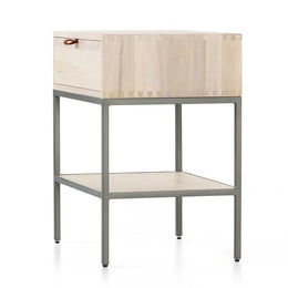 Trey Nightstand - Dove Poplar