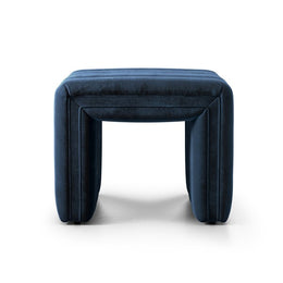 Augustine Ottoman-21"-Sapphire Navy