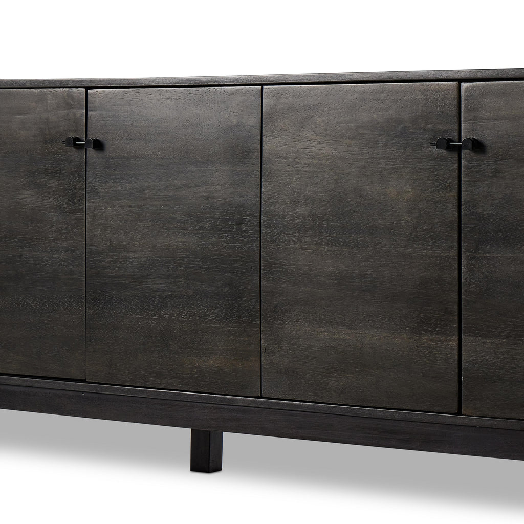 Reza Sideboard-Worn Black Parawood by Four Hands