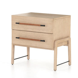 Rosedale Nightstand-Yucca Oak Veneer by Four Hands