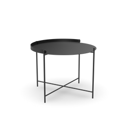 Edge Tray Table 62 - Black