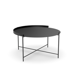 Edge Tray Table 76 - Black