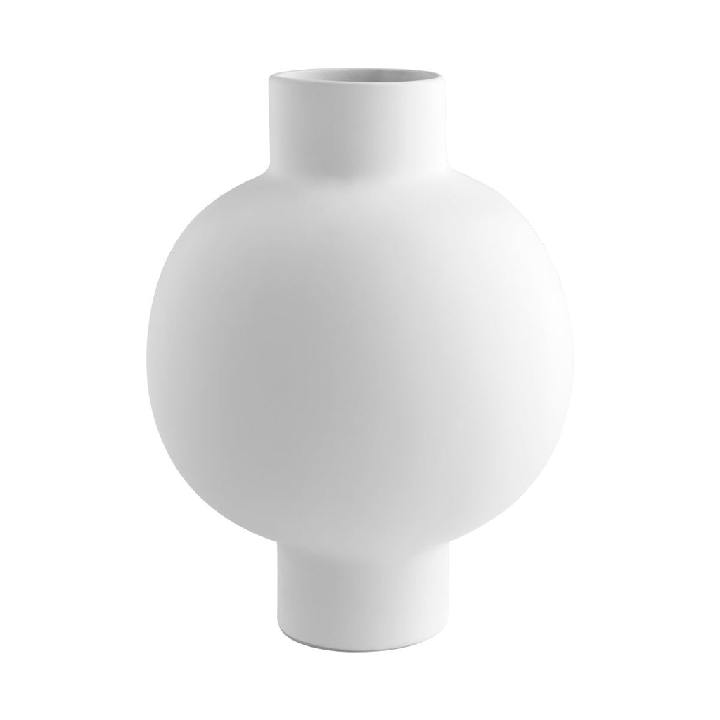 Libra Vase, White -Small