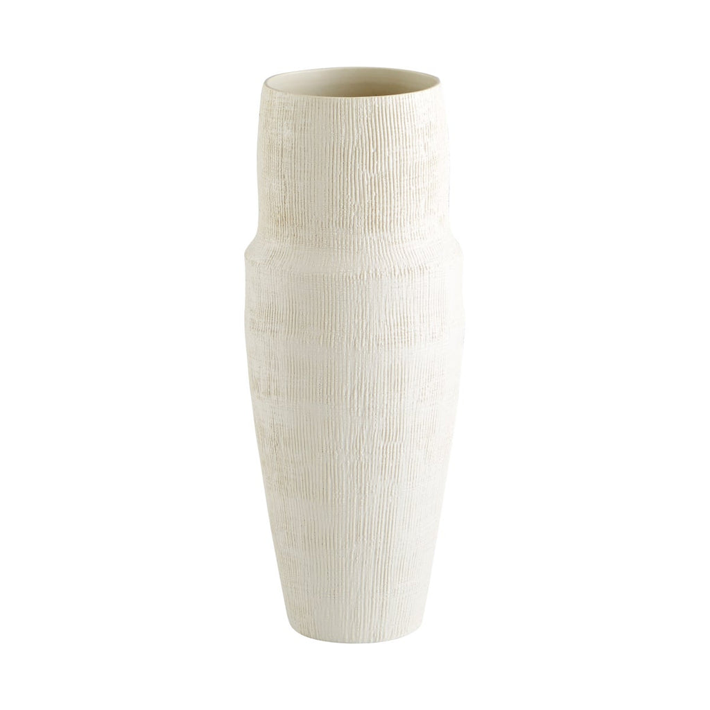 Leela Vase, White -Small