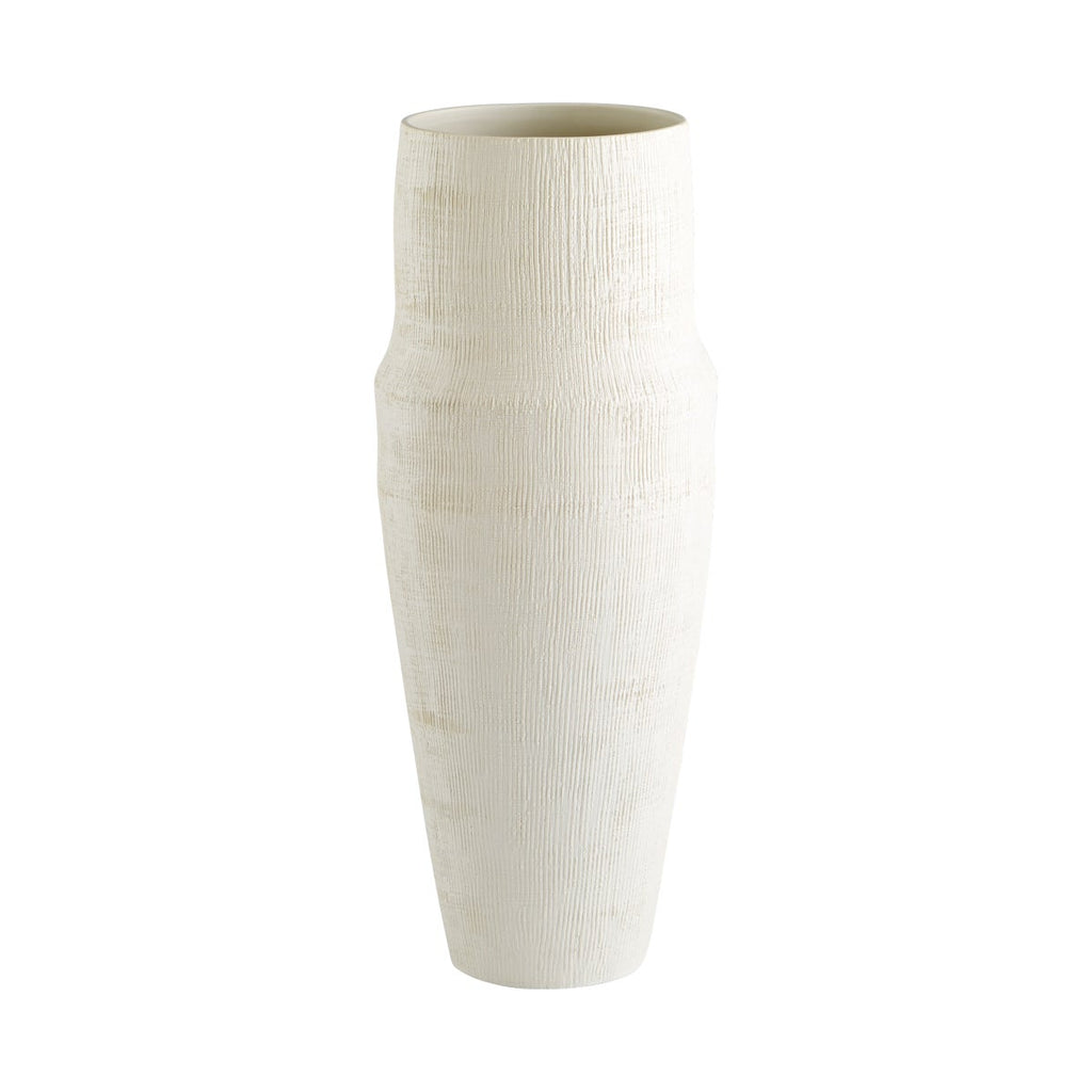 Leela Vase, White -Large