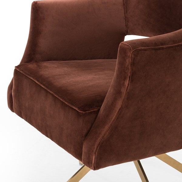 Adara Desk Chair-Surrey Auburn by Four Hands