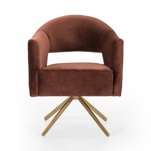 Adara Desk Chair-Surrey Auburn by Four Hands