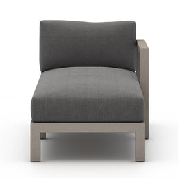 Sonoma Outdoor Right Arm Facing Chaise Piece-Grey/Charcoal