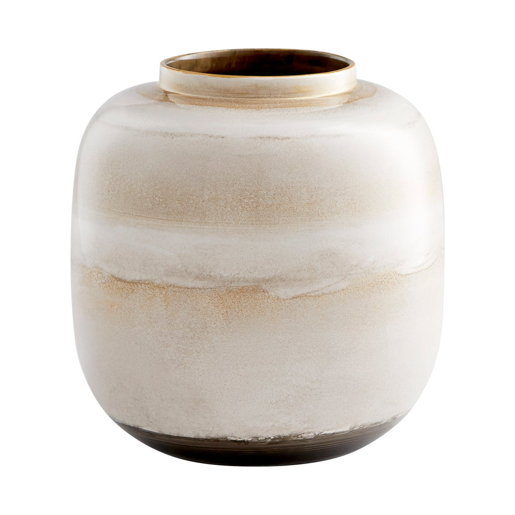 Kasha Vase, Mocha -Small