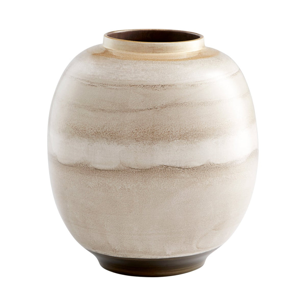 Kasha Vase, Mocha - Medium