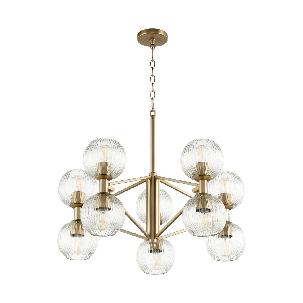 Helios Chandelier-Small, Gold