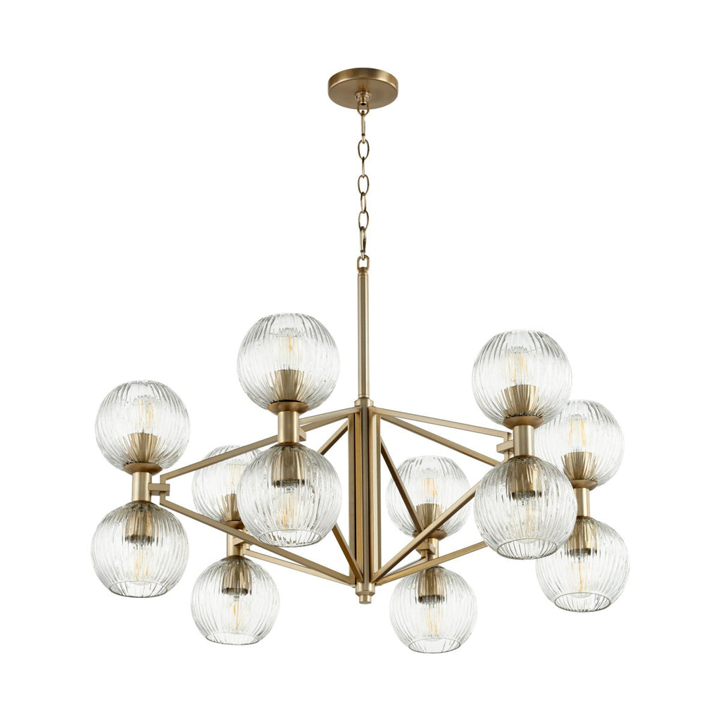 Helios Chandelier -Large, Gold